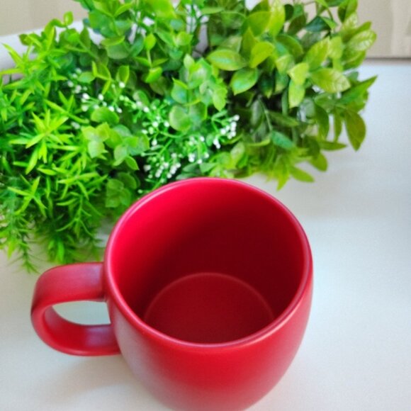 Americaware Georgia Etched Matte Stoneware Souvenir Mug | Red | 22oz - Picture 3 of 5